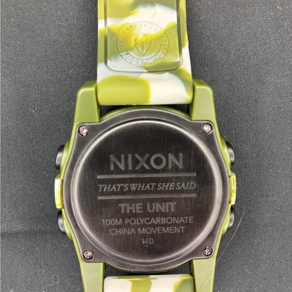 Nixon The Unit Camo Polycarbonate Watch - Picture 7 of 8